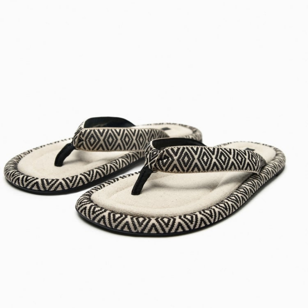 Zara Limited Edition Printed Flat Fabric